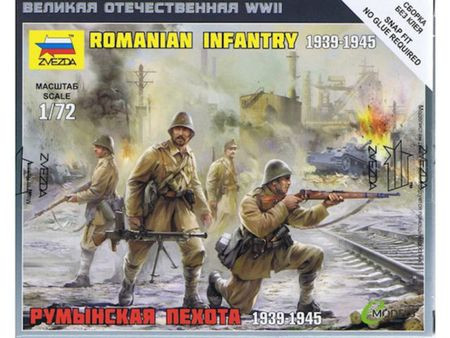 Zvezda Romanian Infantry WWII 1:72 - KP HRAČKA