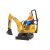 Bruder Bworld Mikrobagr JCB 8010 CTS s figúrkou - KP HRAČKA