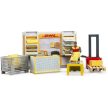 Bruder Bworld DHL paketový bod s manuálnym hydraulickým zdvihom - KP HRAČKA