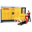 Bruder DHL balíkový automat s paletovým vozíkom a balíkmi - KP HRAČKA