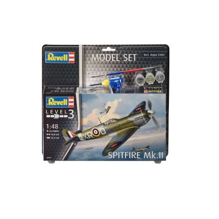 Revell Model - Set Spitfire Mk.II 1:48 - KP HRAČKA