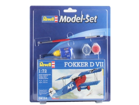 Revell Model Set - Fokker D VII 1:72 | KP HRAČKA