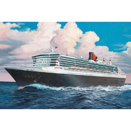 Revell Model szett Ocean Liner Queen Mary 2 1:1200 - KP HRAČKA