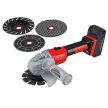 Akumulátorová uhlová brúska s kotúčom sada - KP HRAČKA