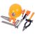 Sada náradia v prilbe - oranžová - KP HRAČKA