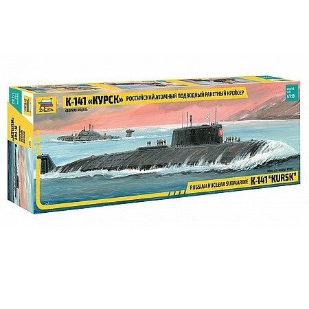 Zvezda K-141 Kursk Russian Nuclear Submarine 1:350 - KP HRAČKA