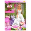 Defa Lucy bábika princezná s tromi utierkami - 30 cm - KP HRAČKA